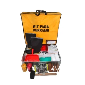 Kit Antiderrame Minera Quellaveco 20L HC0Q01 Equipos Pesados-Camiones Linea Amarilla