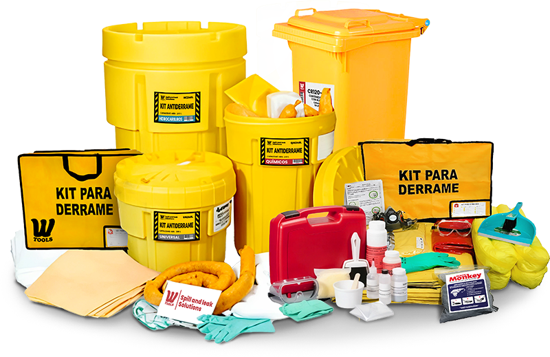 kit antiderrames para slider