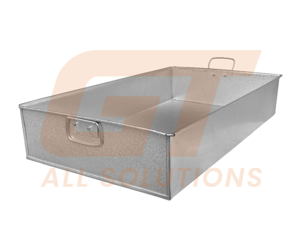 BANDEJA ANTIDERRAME METAL ALUZINC  70X50x10cm BAN-ME-00