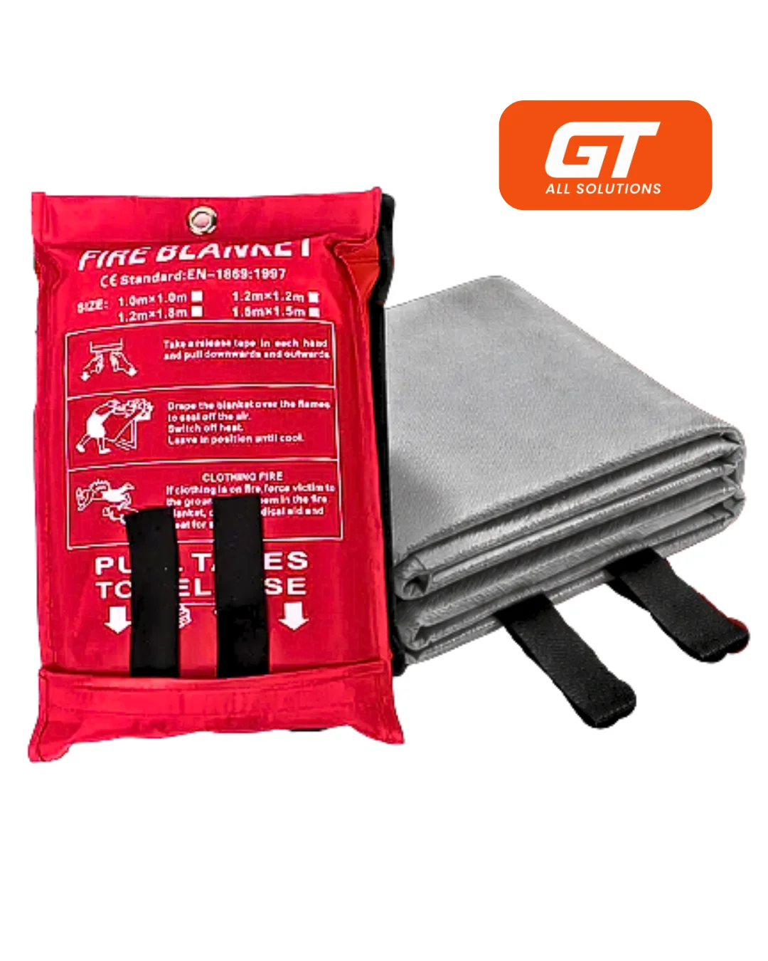 Manta Ignífuga Fire Blanket Fibra-de-Vidrio-1.5×1.5m