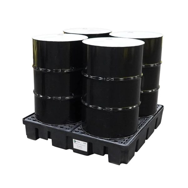 PALLET ANTIDERRAME 04 CILINDROS NEGRO 5400-BD