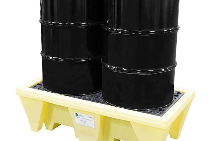 PALLET ANTIDERRAME 02 CILINDROS AMARILLO 5253-YE