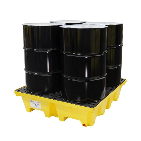PALLET ANTIDERRAME 04 CILINDROS AMARILLO 5444-YE